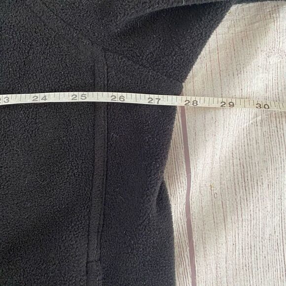 Old Navy men XXL quarter zip Longsleeve fleece pullover black - Picture 9 of 11